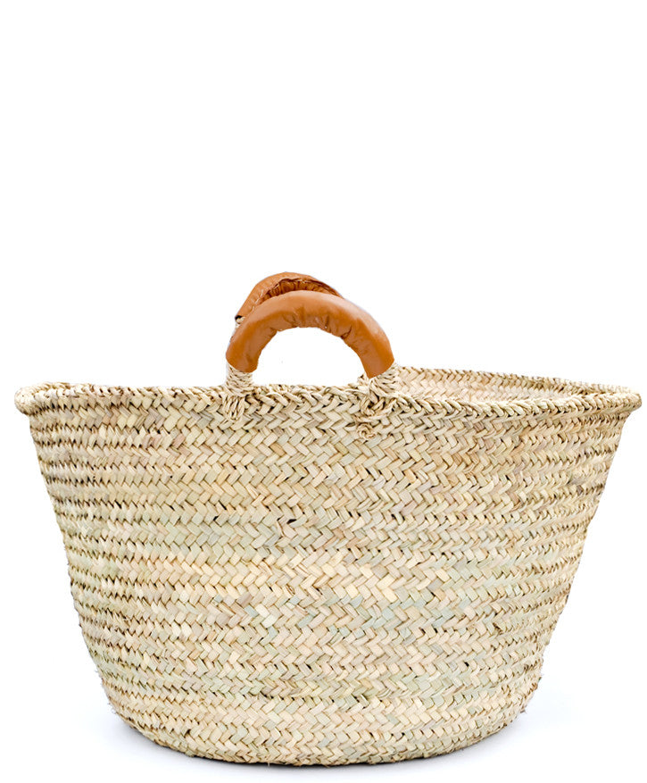Moroccan Floor Basket in Luggage - LEIF