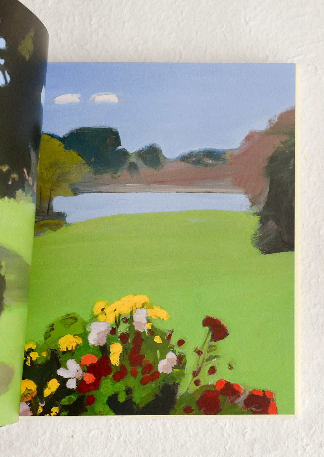 A coffee table art book about the work of painter Fairfield Porter.