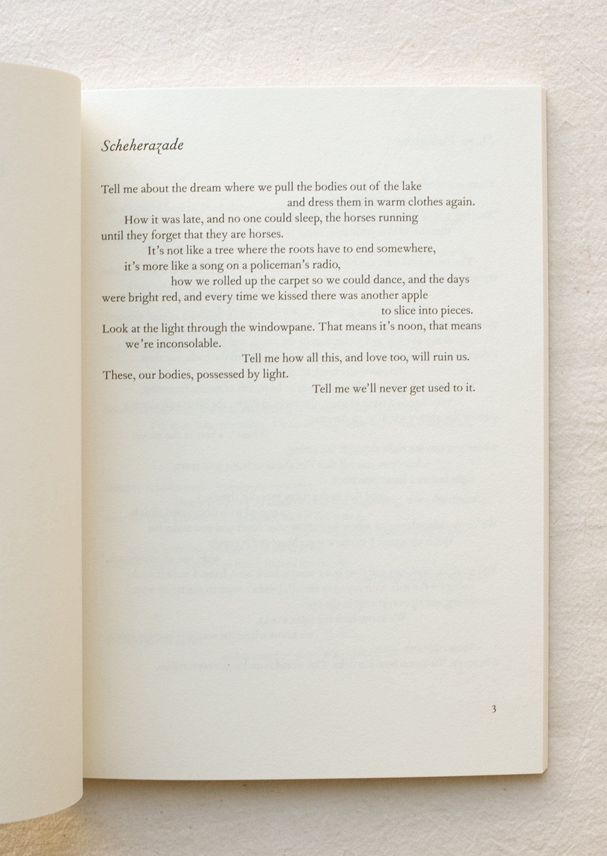 "Crush" paperback book by RIchard Siken.