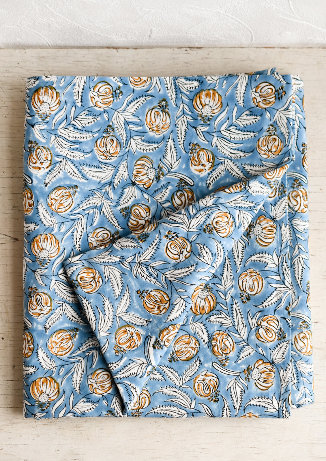 Marina Block Printed Tablecloth