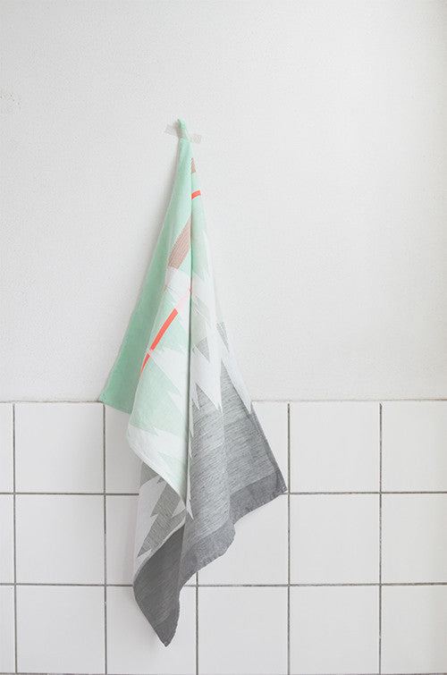 Ish Tea Towel in Mint - LEIF