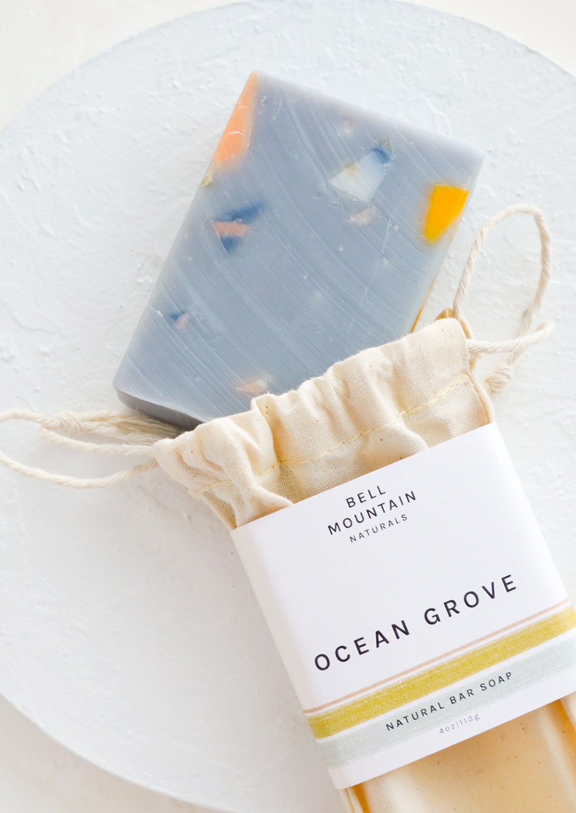 A bar soap named "Ocean Grove".