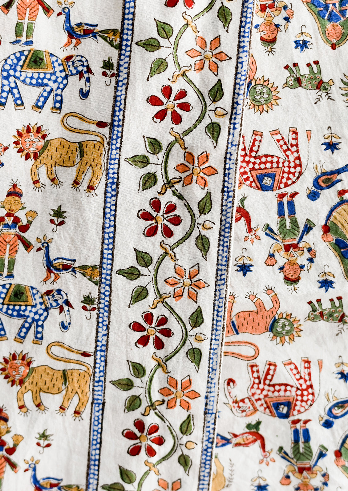 Carnival printed fabric.