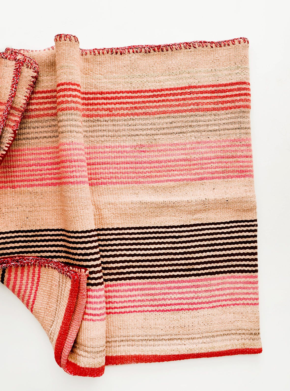 Bolivian Frazada Rug in Hidden River in  - LEIF