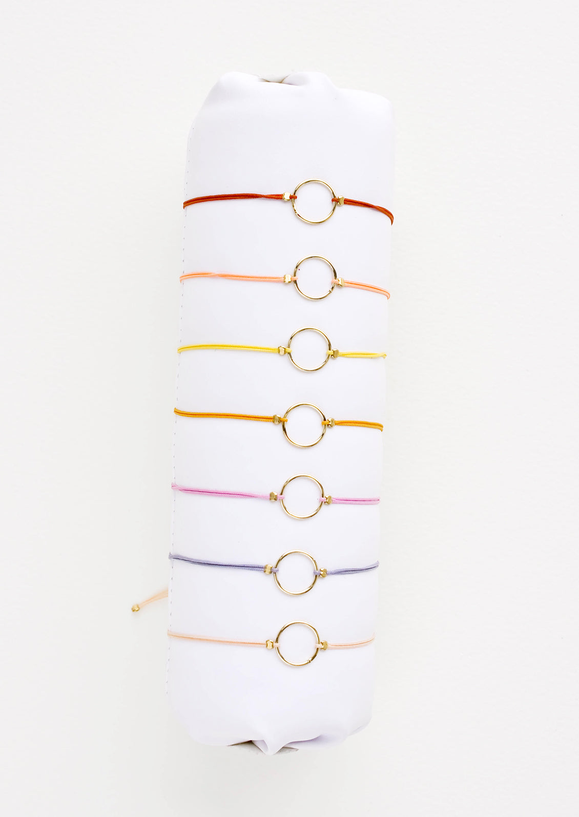 Golden Circle Cord Bracelet in  - LEIF