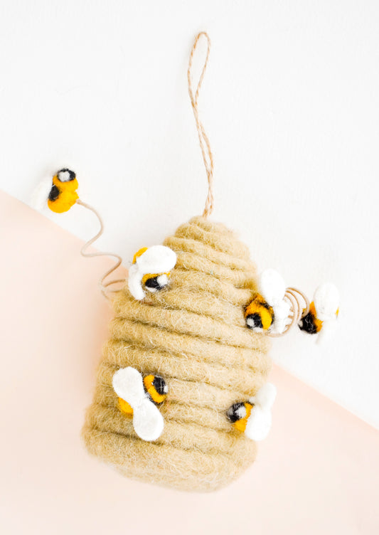 Honeyed Beehive Ornament in  - LEIF