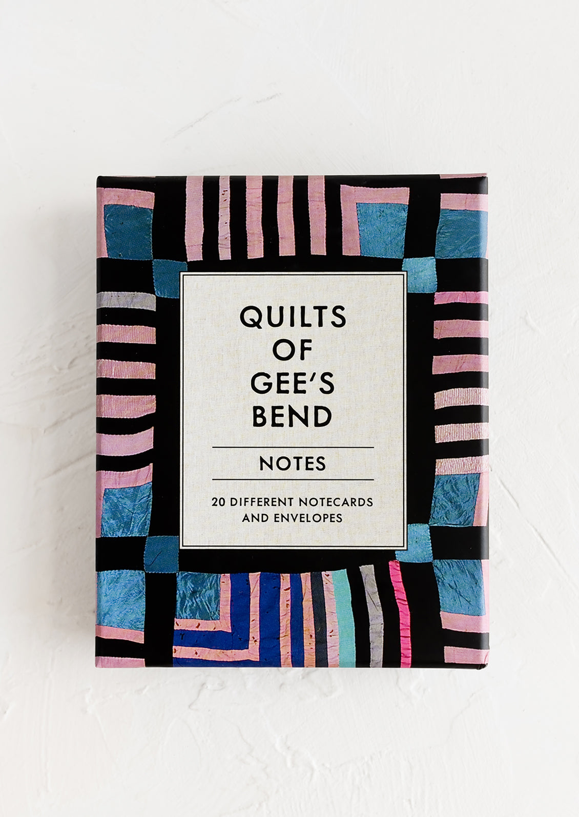 A boxed card set.