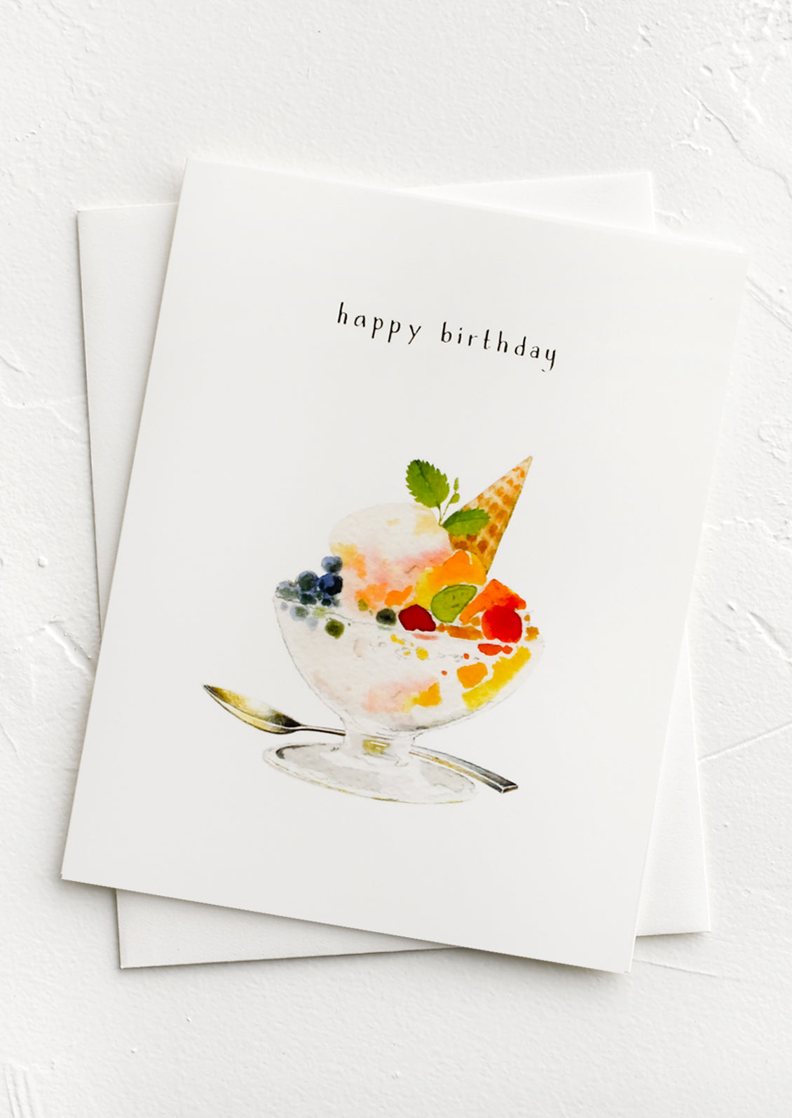 Fruit Ice Birthday Card